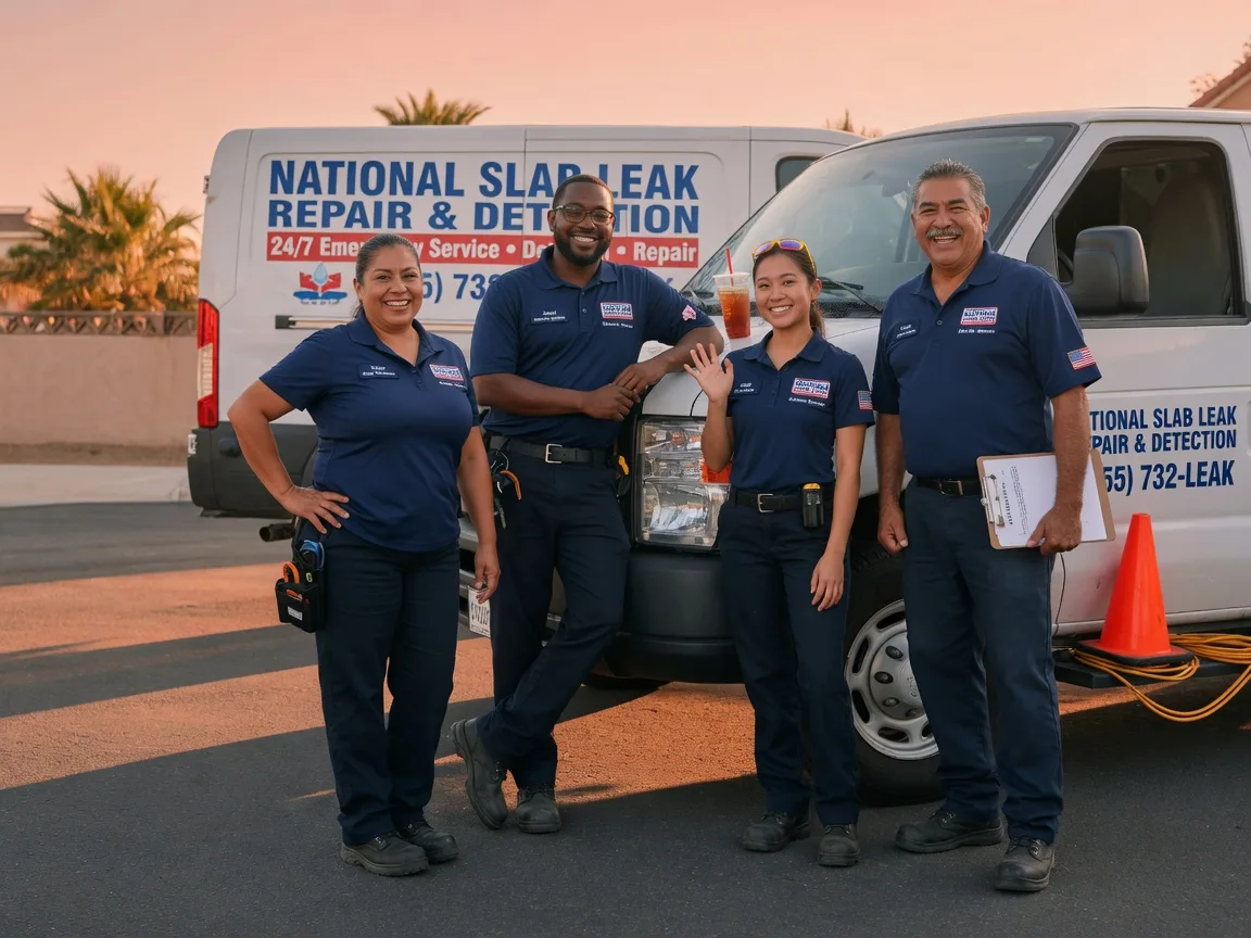 Slab Leak Detection company in Jermyn, TX